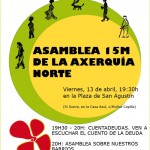 Asamblea 15M Axerquía Norte. Viernes 13 abril